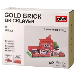 Ozzo brick mason kreativni set uradi sam farma ( 885187 )