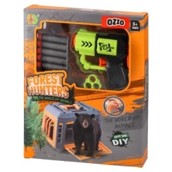 Ozzo forest hunters figura tigar u kavezu set za lov ( 867343 )