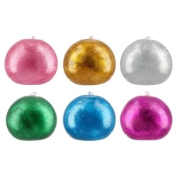Ozzo squeezy glitter gumena igračka lopta gliter miks ( 894252 )