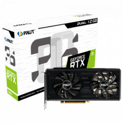 Palit GeForce RTX 3060 dual 12GB GDDR6 192-bit NE63060019K9-190AD grafička kartica - Img 1