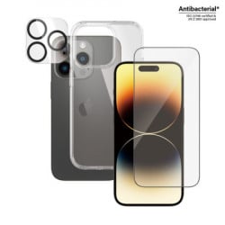 PanzerGlass iPhone 14 pro bundle (UWF zaštitno staklo, futrola, zaštita za kameru) ( PGB0402+2784 ) - Img 1