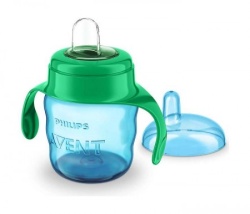 Philips Avent spout cup  easy sip 7oz/200ml 6m+ plava ( SCF551/05 )-1