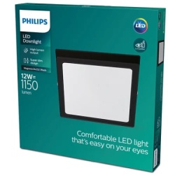 Philips magneos plafonska lampa sq 12w 27k bl 06,929002661331 ( 19145 )-1