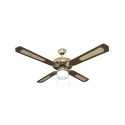 Plafonski ventilator sa svetlom E27, 125 cm, 70W, braon-zlatni ( 147-29001 )