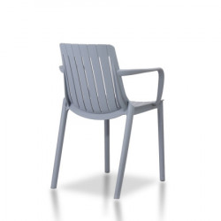 Plastična stolica LINE - R siva - Img 2