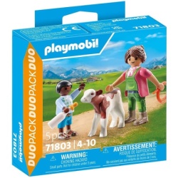 Playmobil Duo pack Farmer sa teletom ( 1043729 )