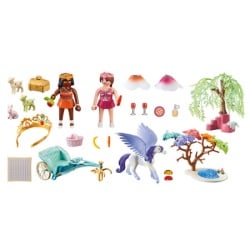 Playmobil Magic Piknik sa pegazom i kočijom ( 1037098 )-4