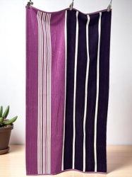 Plažni peškir "Lila Dark" – 90x160 cm, 100% pamuk B11 ( VLK000680-"LilaDark"b11 )