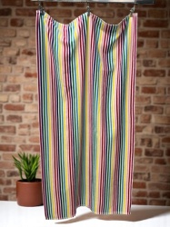 Plažni peškir Rainbow Lines - 172x95 cm 100% Pamuk ( VLK000680-ranbowslines )