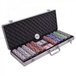 Poker set 500 kom sa 5 različitih boja ( POK-500J )
