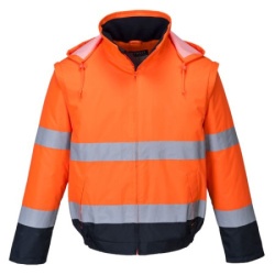 Portwest Jakna pilot c464 hivi 2u1 contrast essential lite,oranž vel.xxl ( 65138 )