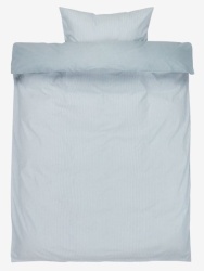 Posteljina bojena pređa 140x200 plava