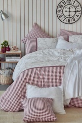 Posteljina Home 160x220cm Crvena kockica ( VLK000403-crvenakockica )