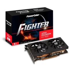Powercolor fighter rx 7600 v2 gddr6 8gb 128bit 2xdp/2xhdmi grafička karta