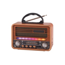 Prenosni retro RGB Bluetooth radio 7068BT ( NS-7068BT )