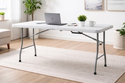 Proizvod sa nedostatkom - OUTLET - Alberg Sklopivi sto 240x74x74 sa metalnom konstrukcijom ( AL-ST240 )