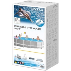 Proizvod sa nedostatkom - OUTLET - Intex bazen metalni okvir 5.49 x 1.22 Prism Frame ( 26732 ) - Img 2