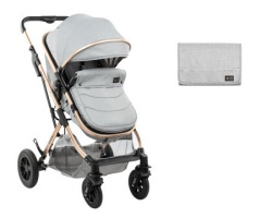 Proizvod sa nedostatkom - OUTLET - KikkaBoo kolica Kaia light grey ( KKB10199 )