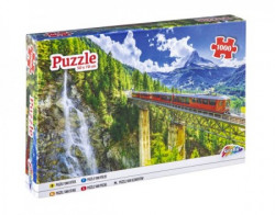 Puzzle 1000 PCS mountain railway 400001 ( 35/06106 )