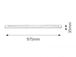 Rabalux Band light T5&T8 svetiljka strela ( 2304 ) - Img 3