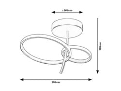 Rabalux Emilion Plafonjere ( 71296 )-5