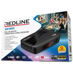 Redline S30 HEVC DVB-T2/C Prijemnik Full HD,H.265/HEVC, WiFi,Scart 161582-4