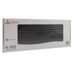 S box K 103 Tastatura USB US - Img 2