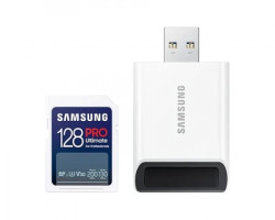 Samsung SD card 128GB, pro ultimate, SDXC, UHS-I U3 V30 ( MB-SY128SB/WW ) - Img 3