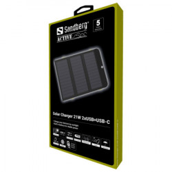 Sandberg solarni punjač 420-55 21W 2xUSB+USB-C - Img 6