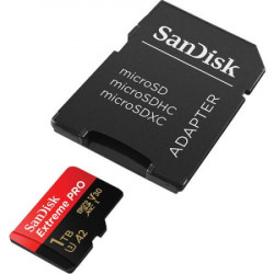 SanDisk SDXC 1TB Micro Extreme Pro 200MB/s A2 C10 V30 UHS-I US+Ad - Img 2