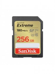 SanDisk SDXC 256GB extreme, 180MB/s UHS-I class10 U3 V30 - Img 1