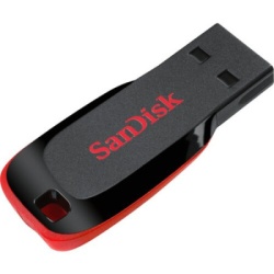 Sandisk USB flash 64GB cruzer blade USB2.0, SDCZ50-064G-B35
