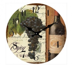 Sat zidni enjoy wine 30cm ( 203268 )