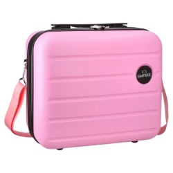 Sazio marseille neseser abs roze 14 inch ( 110300 )
