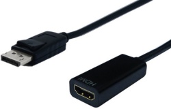 Secomp Cableadapter DP M - HDMI F 0.15m ( 4729 )