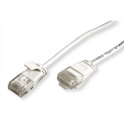 Secomp Roline UTP PatchCord Cat6A LSOH Data Center white 0.5m Cl EA ( 3958 ) - Img 2