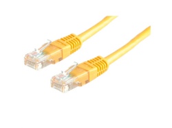 Secomp Standard UTP PatchCord Cat6, (Class E), žuta 0.5m ( 6554 )