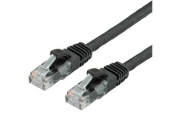 Secomp value utp patchcord cat6a/cl. ea, black, 3.0m ( 5408 )-1