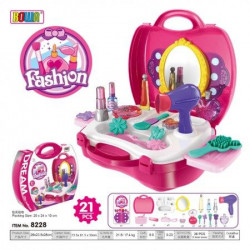 Set za ulepšavanje Fashion Dream sa ogledalom - kofer 21pcs 24x22x10 ( 792992 ) - Img 2