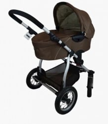 Steel baby kolica style combi - brown ( 19002 )  - Img 4