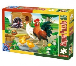 Super Puzzle 35PCS ANIMALS 01 ( 07/60198-01 )-1