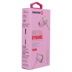 Swissten slušalice 3,5mm dynamic YS500 pink-zlatna ( 80083 )-2