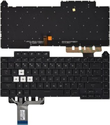 Tastatura za laptop Asus ROG Strix G15 G513 G513Q G513QM G513QR G513RM G513IE Series mali enter ( 112398 )