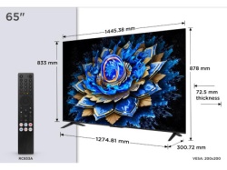 TCL 65T69C/QLED/65"/4K UHD/60Hz/Google TV/crna ( 65T69C )