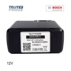 TelitPower 12V 1300mAh - baterija za ručni alat Bosch tip 2 ASG 52 ( P-1660 ) - Img 4