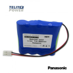 TelitPower baterija Li-Ion 7.2V 6800mAh Panasonic za Atmos bronhijalni aspirator ( P-1504 ) - Img 1