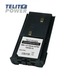TelitPower baterija NiMH 7.2V 1500mAh Panasonic za radio stanicu KENWOOD KNB-15A ( P-3310 ) - Img 1