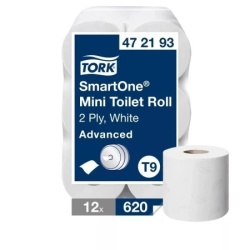 Tork SmartOne Mini T9 sistem toalet papir 112m 2sl (12 rolni) ( Tork-472193 )