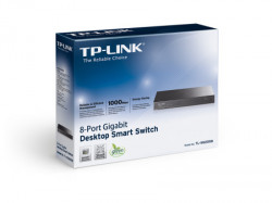 TP-Link T1500G-8T 8-port Pure-Gigabit Desktop Smart Switch, 8 10/100/1000Mbps RJ45 ports - Img 2