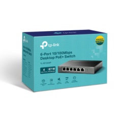 TP-Link TL-SF1006P LAN Switch 6-port 10/100 4-Port PoE+-4